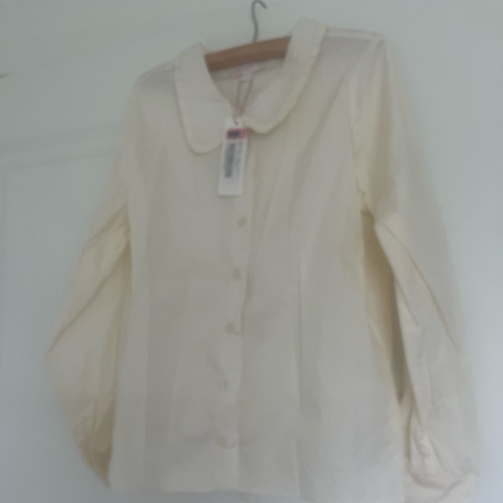 GB girls Cream Blouse